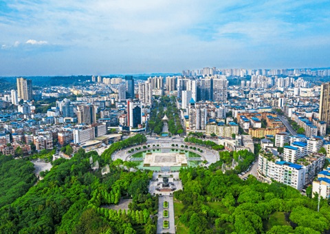 广安市成熟型城市跨越开展效果显“三高”